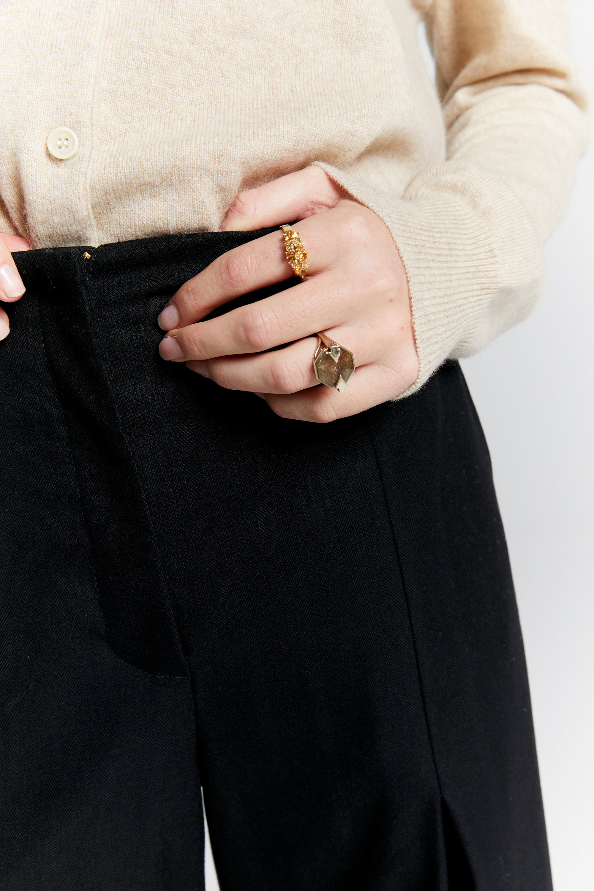 Karen Walker Pioneer Trouser // Black