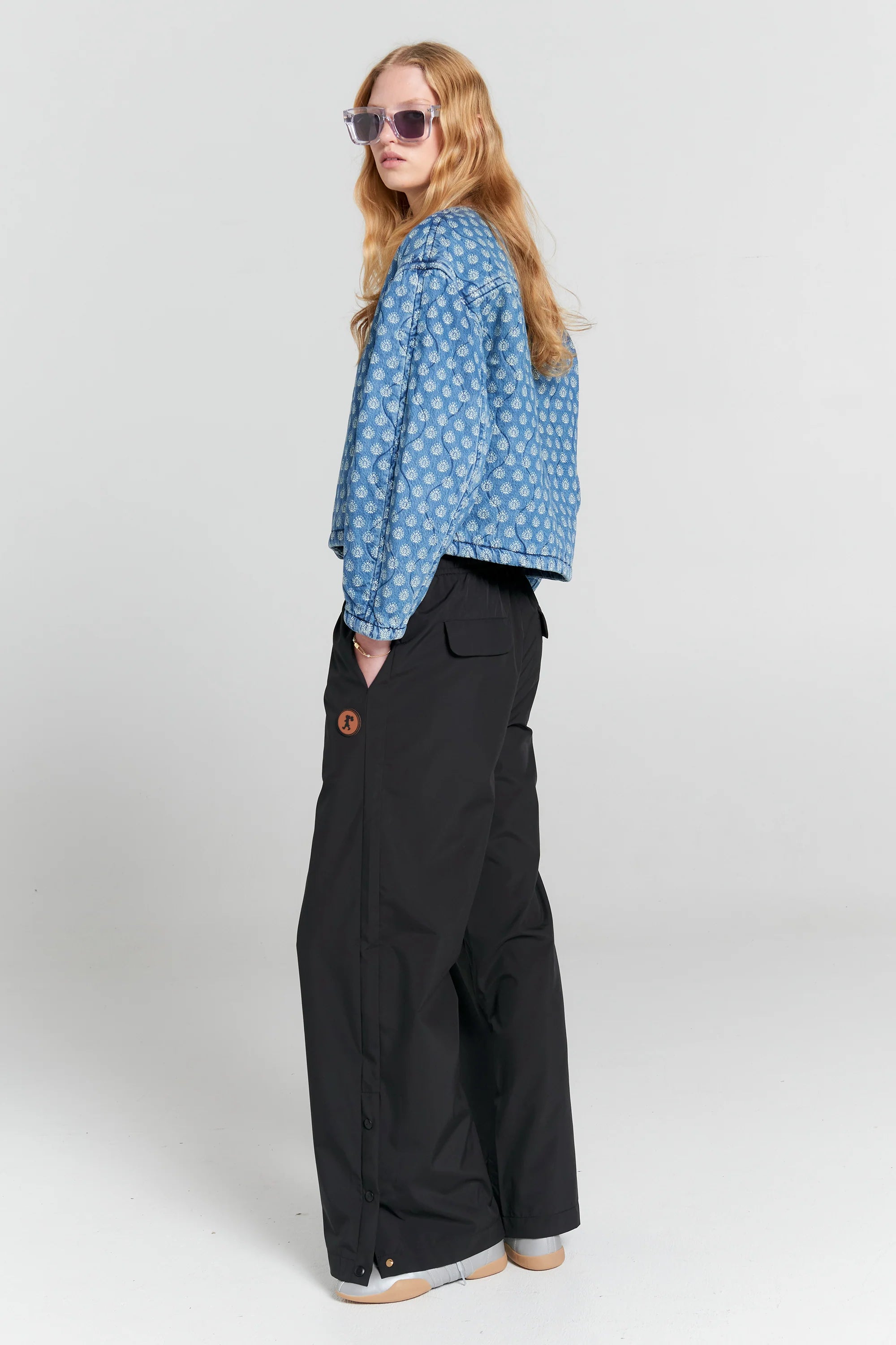 Karen Walker Leisure Track  Pants // Black