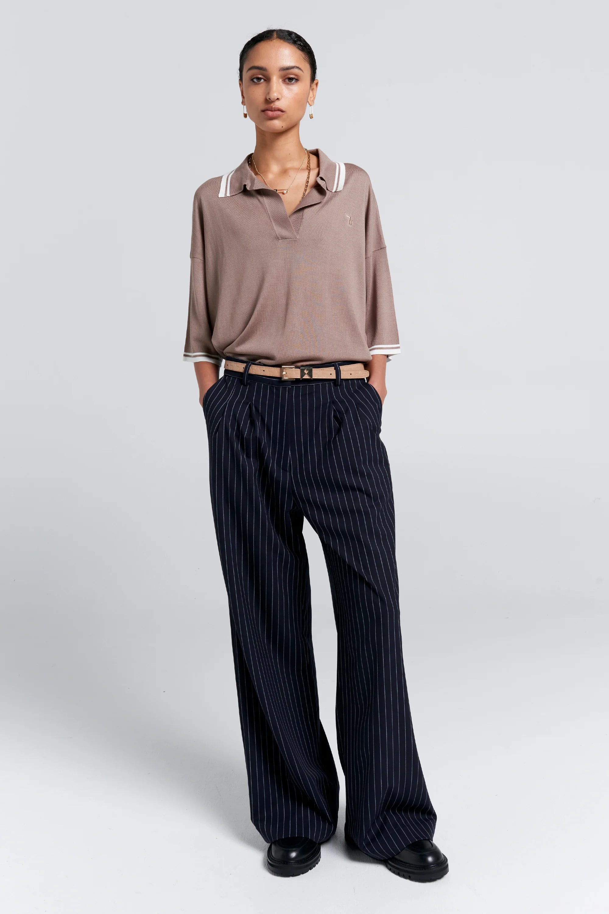 Karen Walker Walker Trousers // Navy