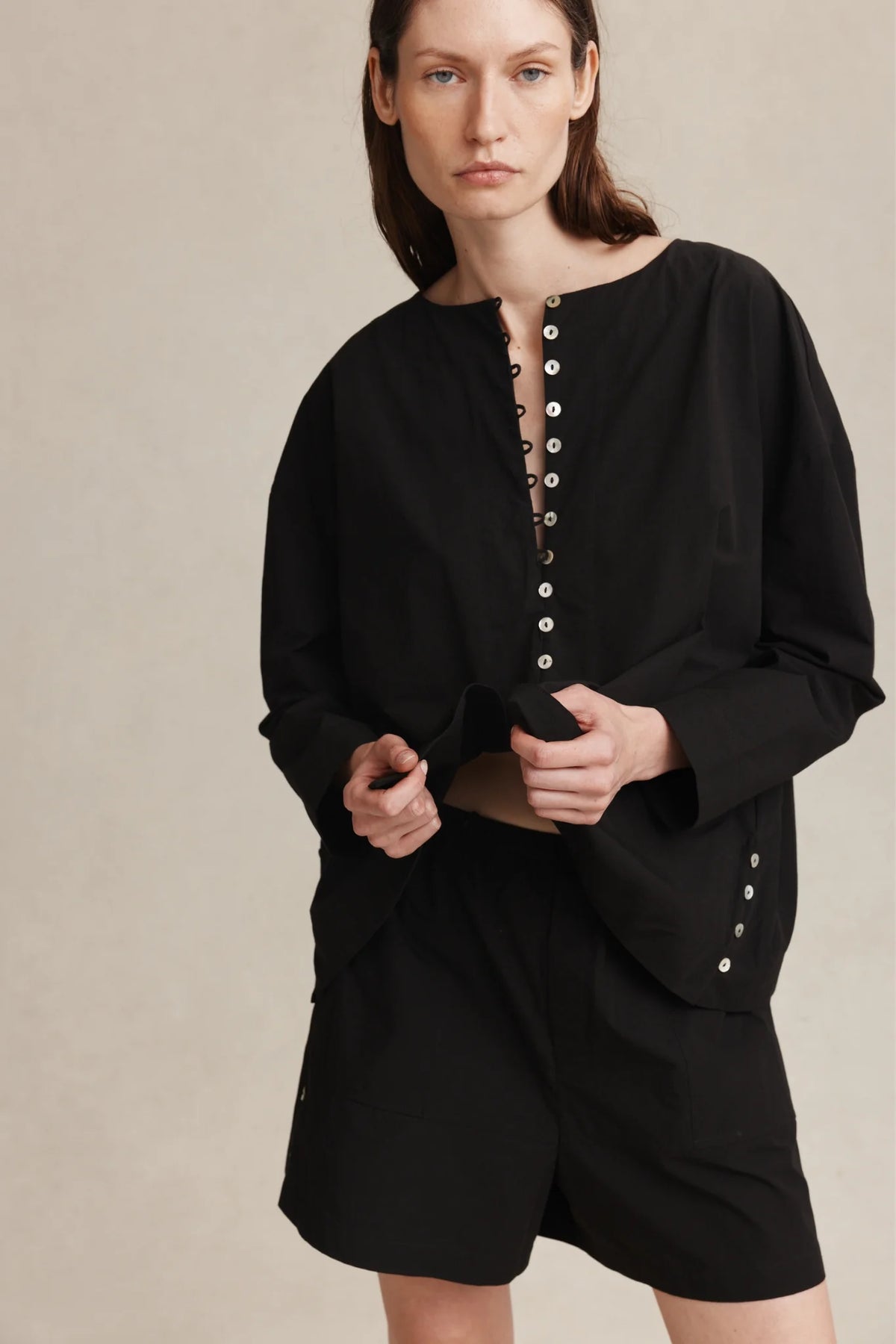 Marle Diya Shirt // Black