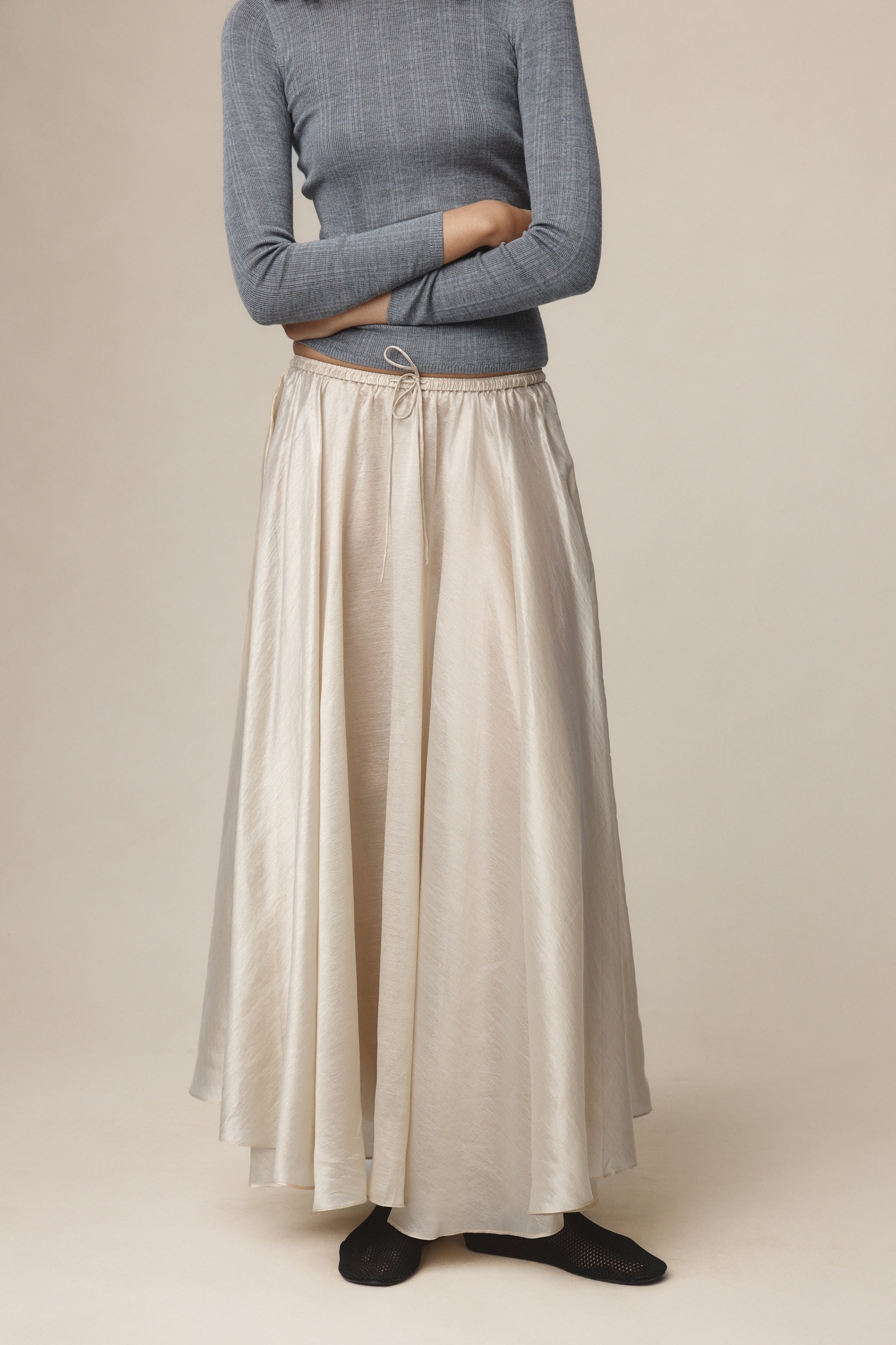 Marle Bayley Skirt // Champagne