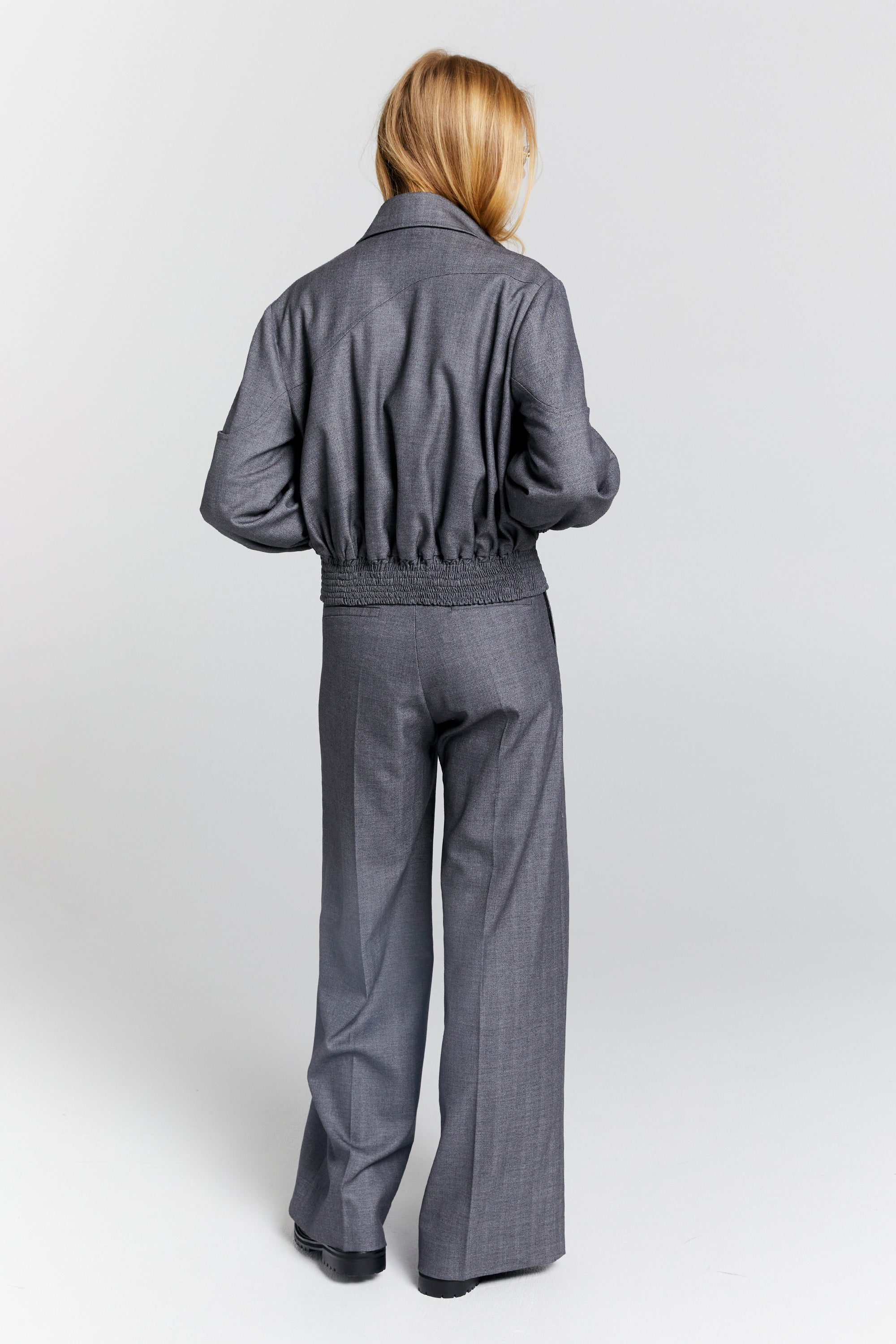 Karen Walker Rider Bomber Jacket // Charcoal