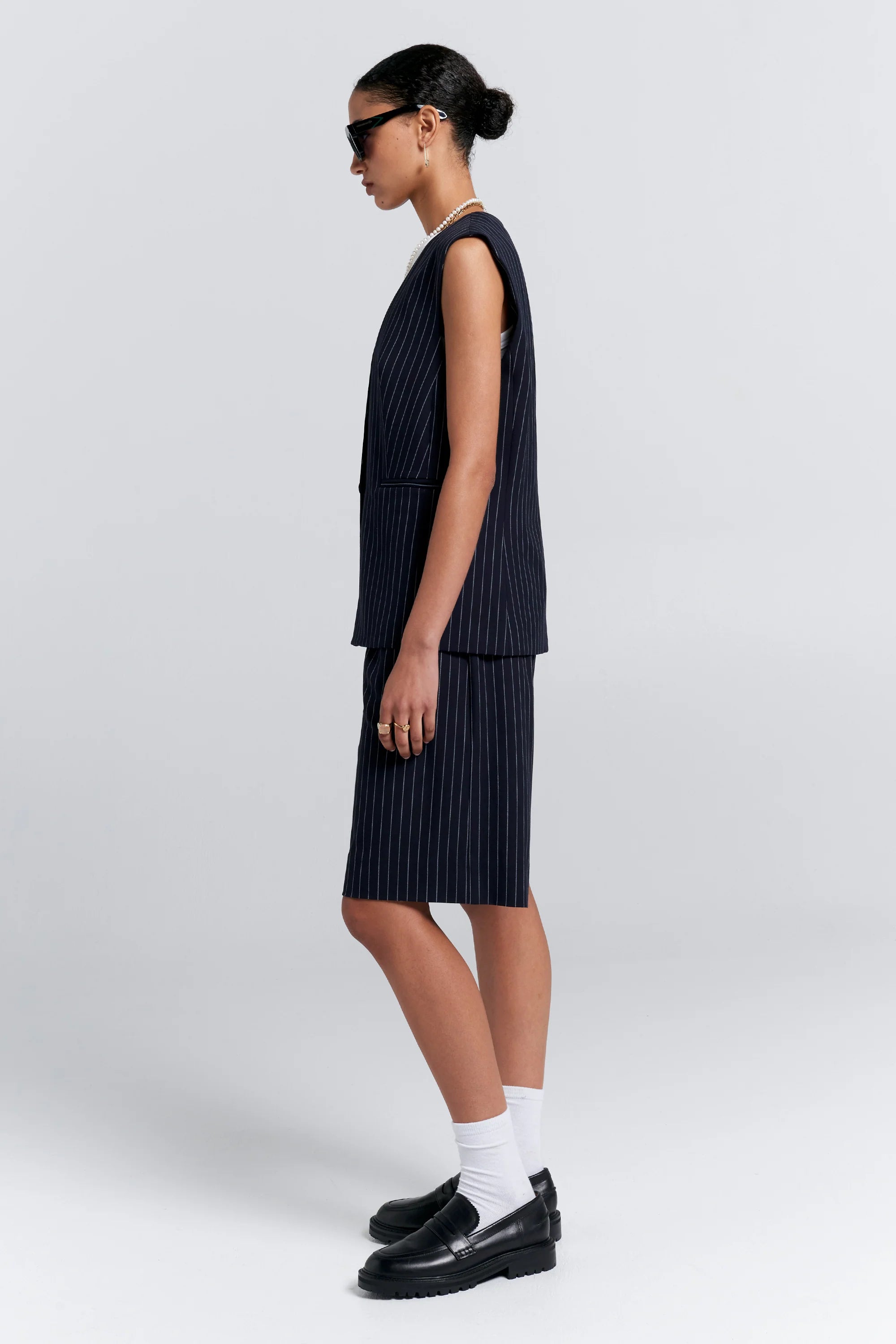 Karen Walker Ivy Waistcoat // Navy