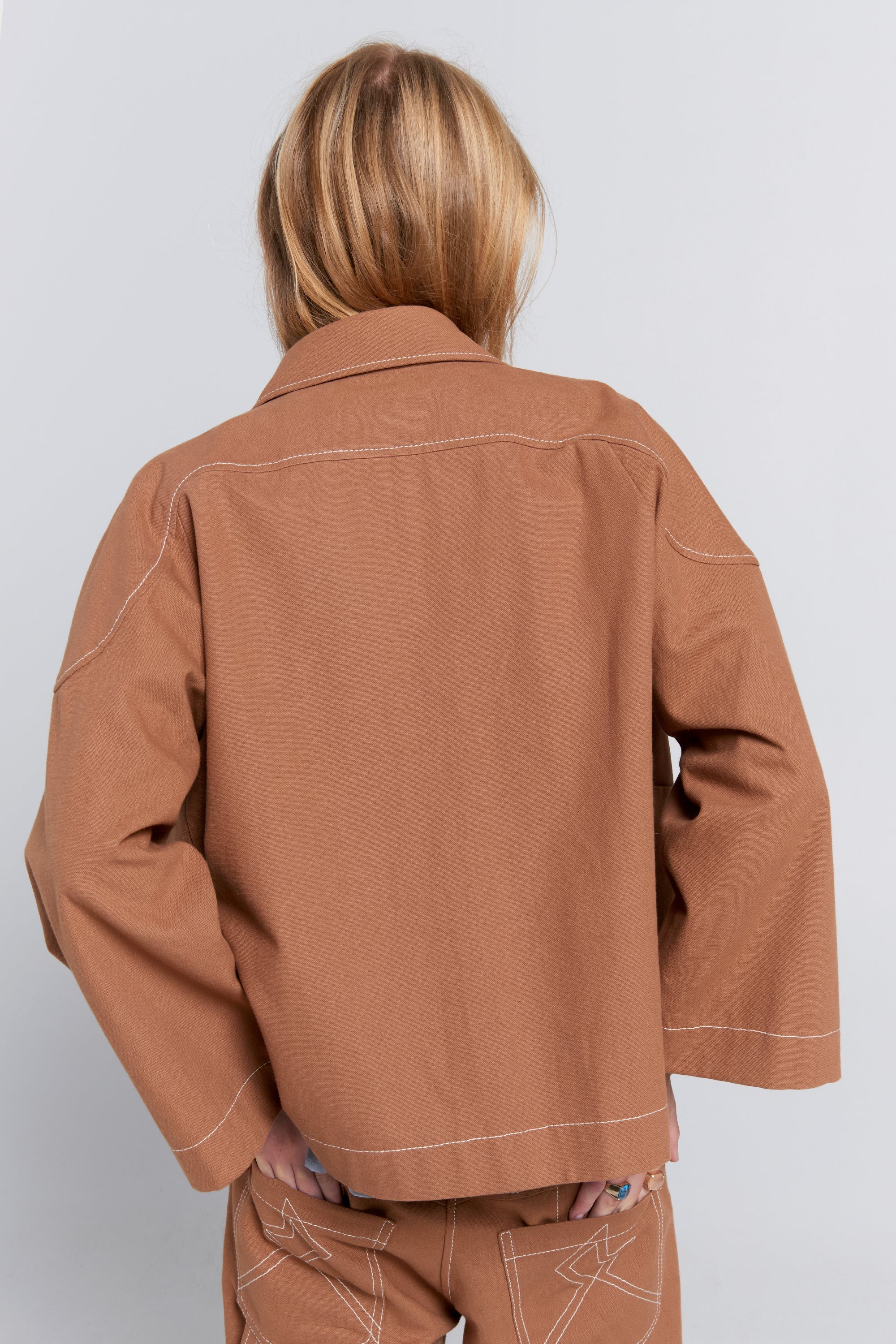 Karen Walker Walker Fairground Jacket // Mocha