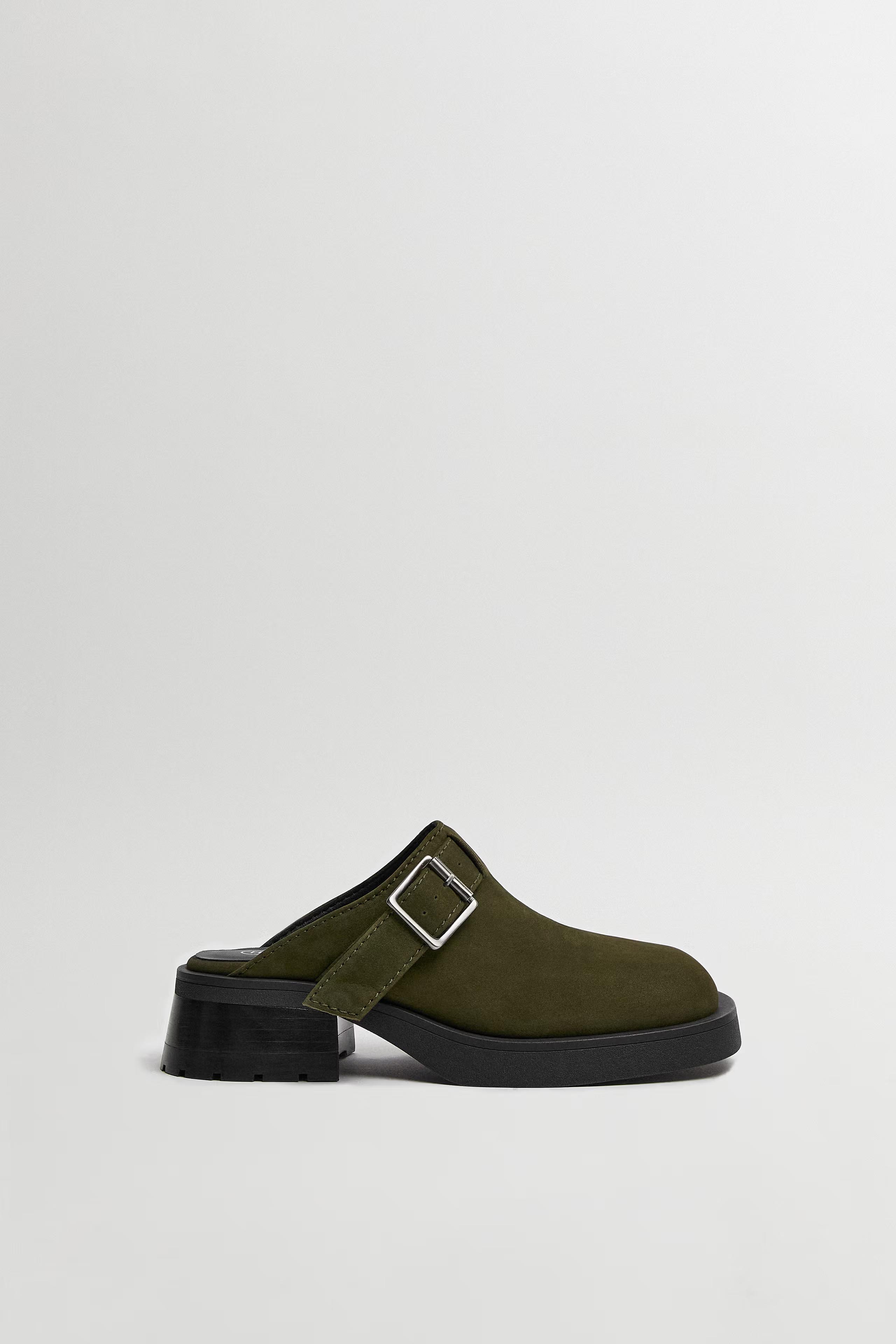 Miista Aroa Suede Mules // Khaki