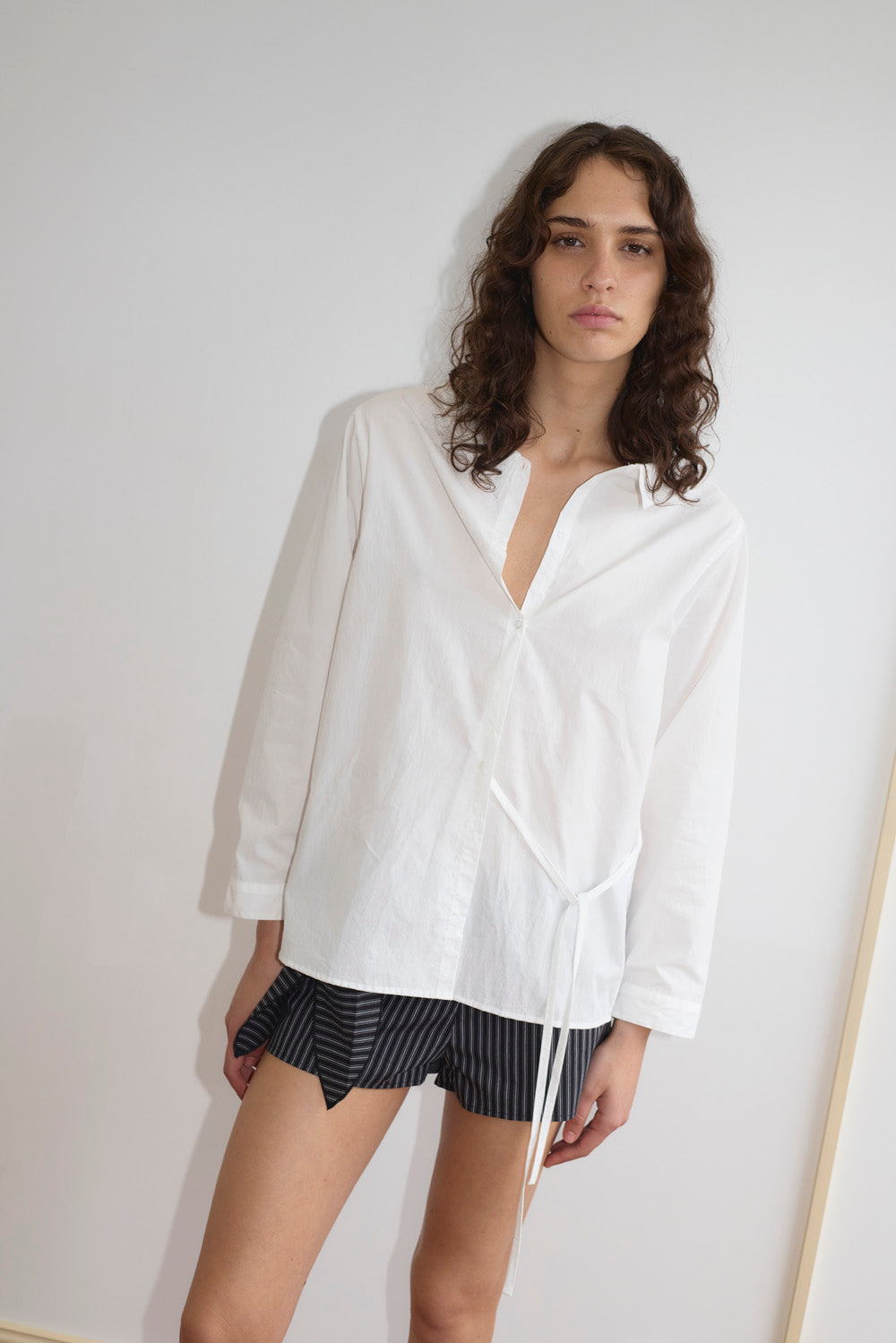 Deiji Studios Left Shirt // White