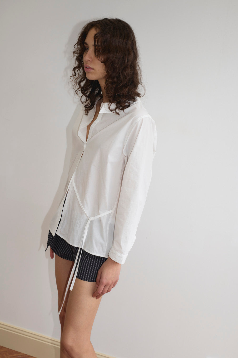 Deiji Studios Left Shirt // White