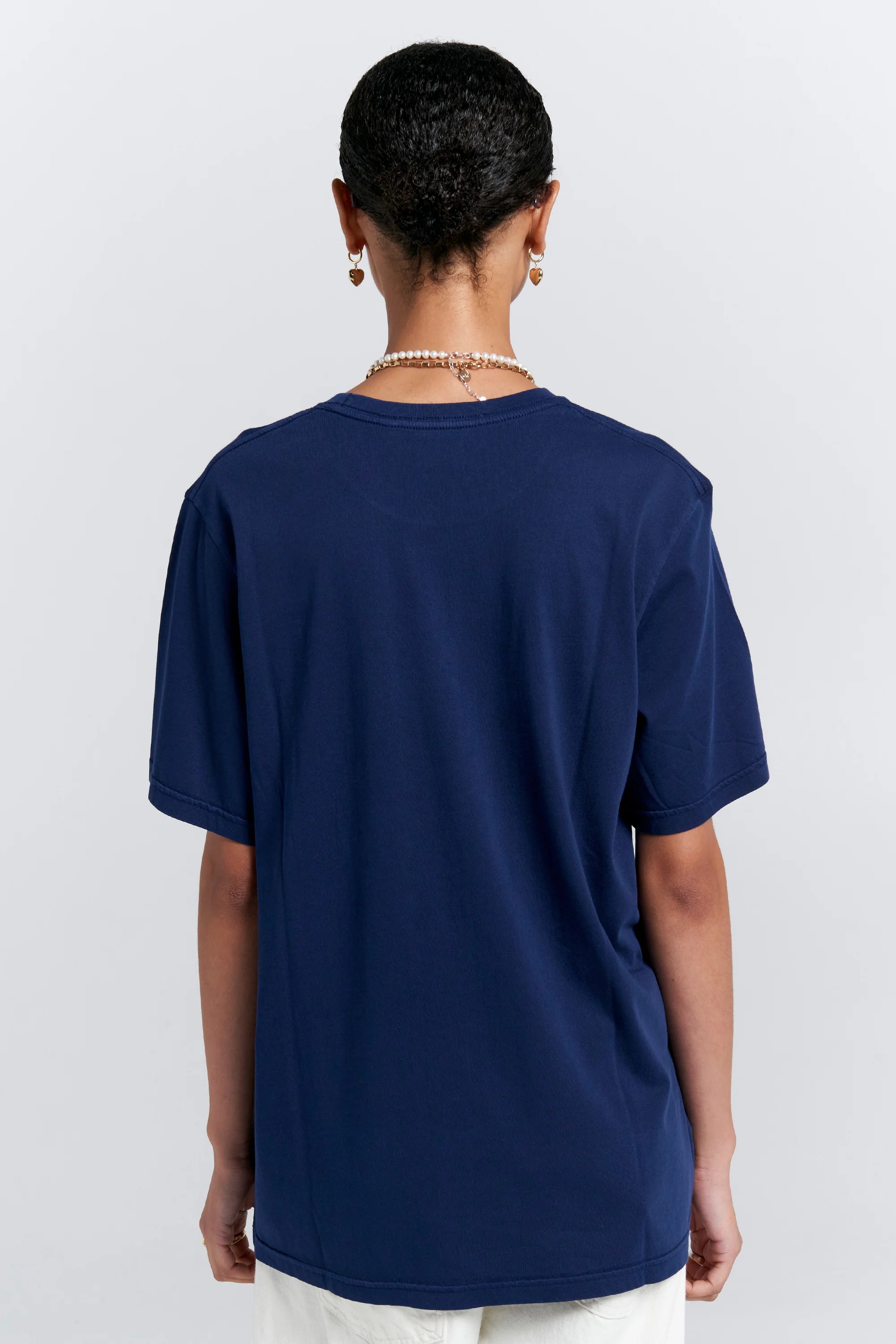 Karen Walker Classic Organic Tee // Navy