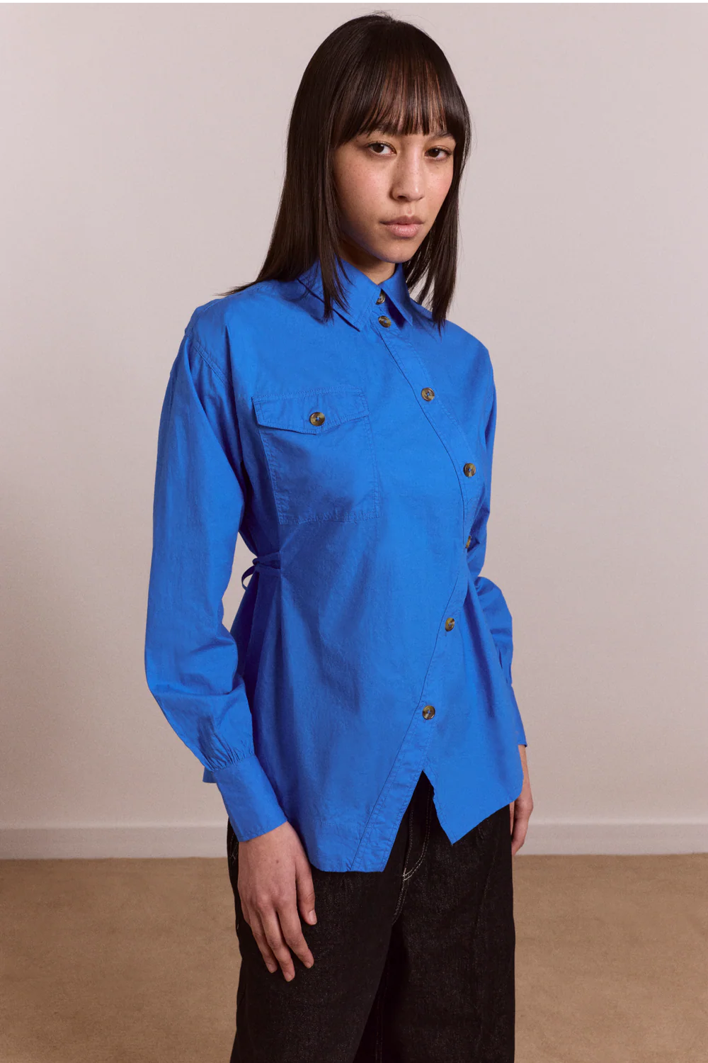 Damson Madder Lux Shirt // Blue