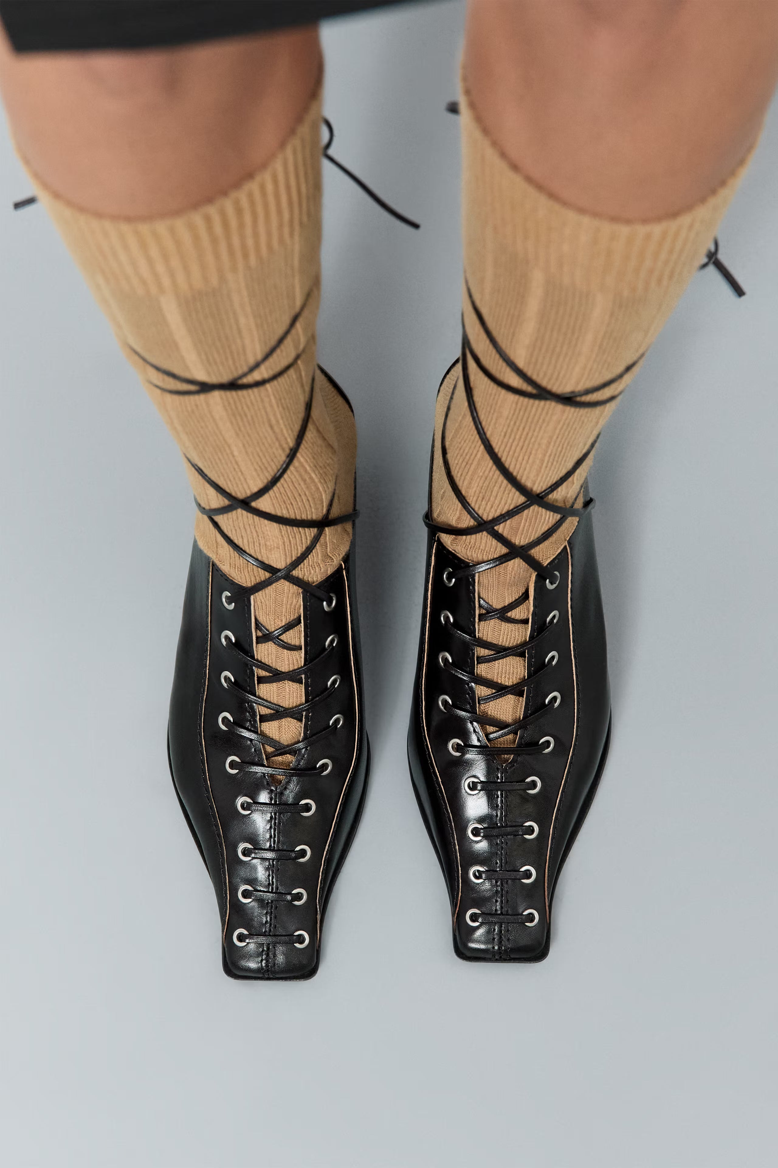 Miista Asia Back Lace Courts // Black