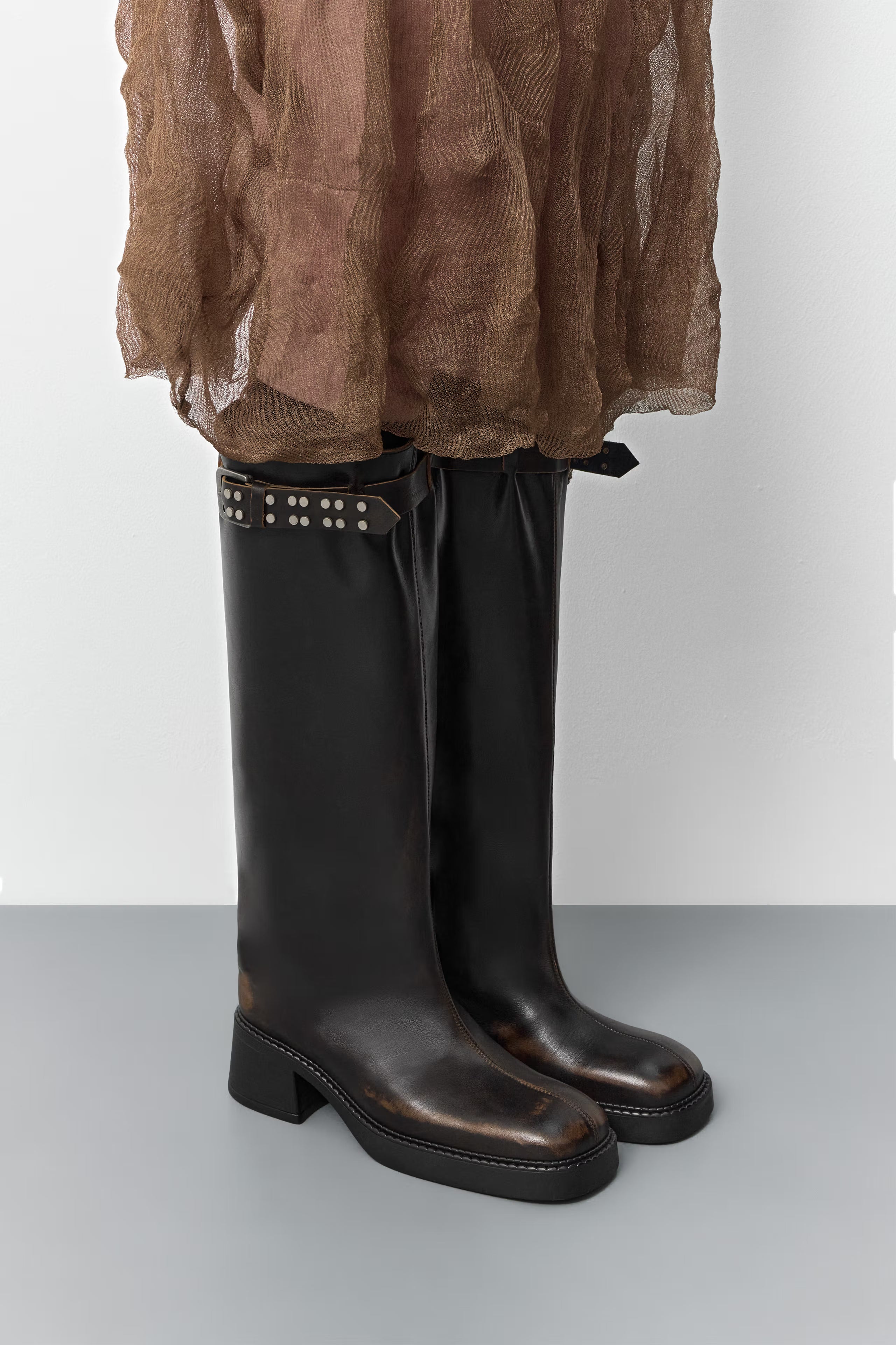 Miista Kristel Boots // Brushed Brown
