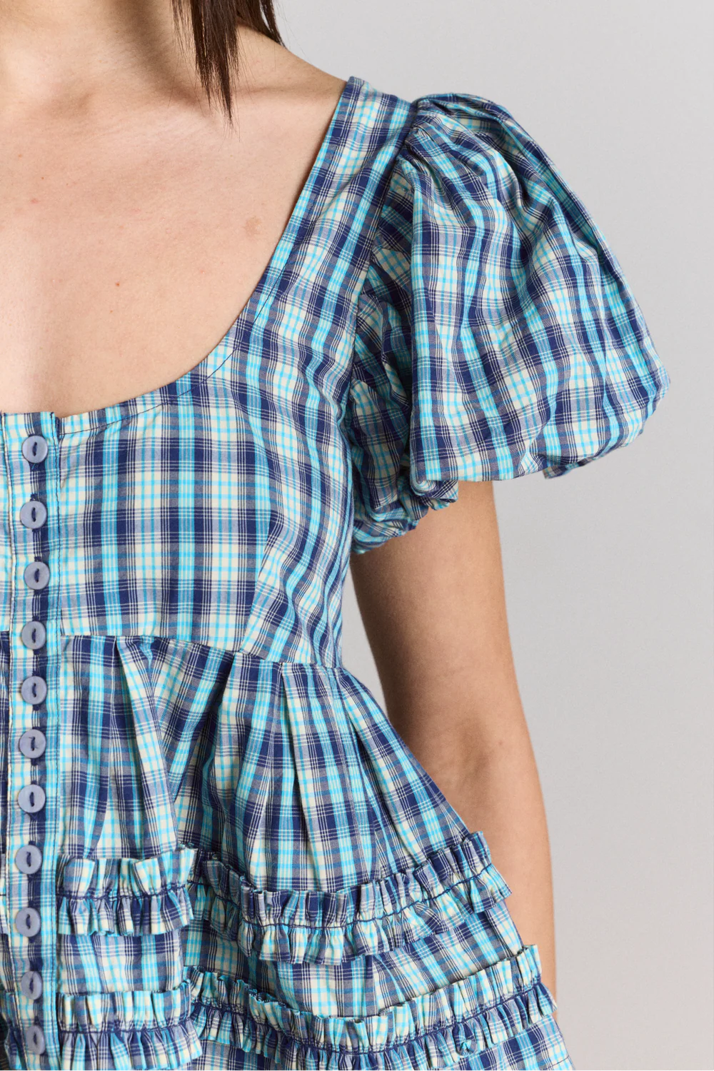 Damson Madder Summer Joy Blouse // Tomboy Check
