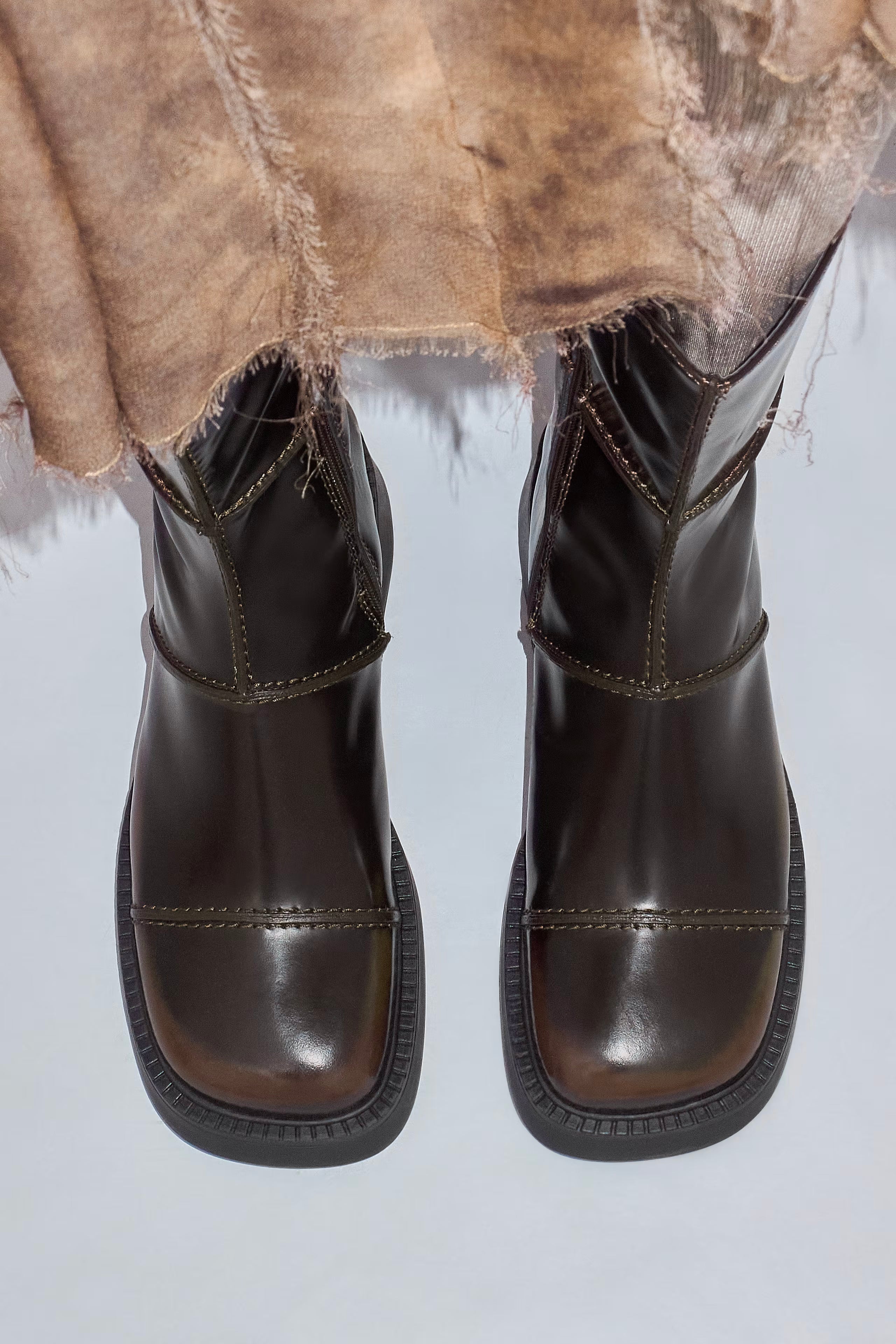 Miista Dahlia Ankle Boots // Dark Brown