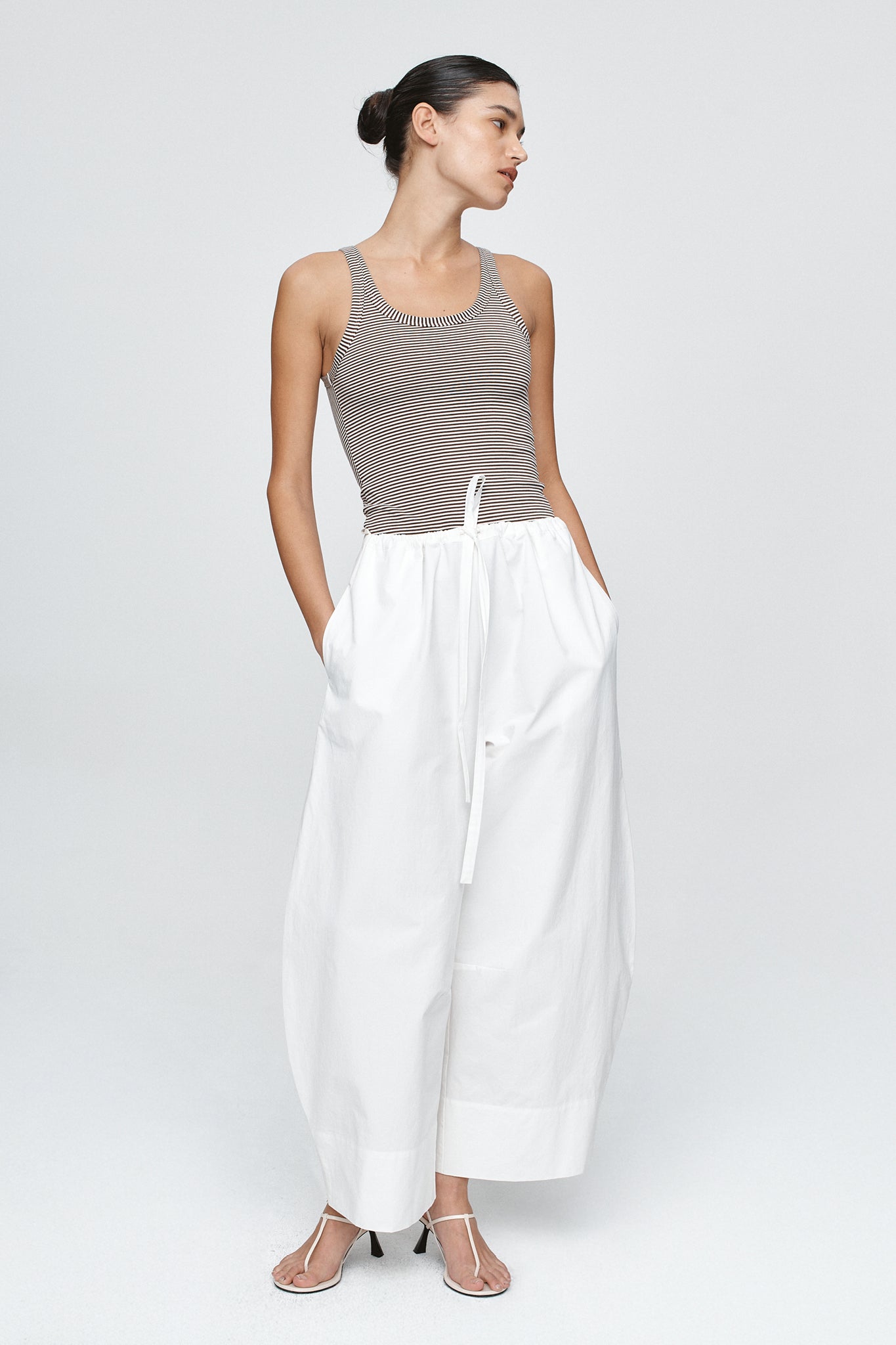 Marle Aden Pant // Blanc