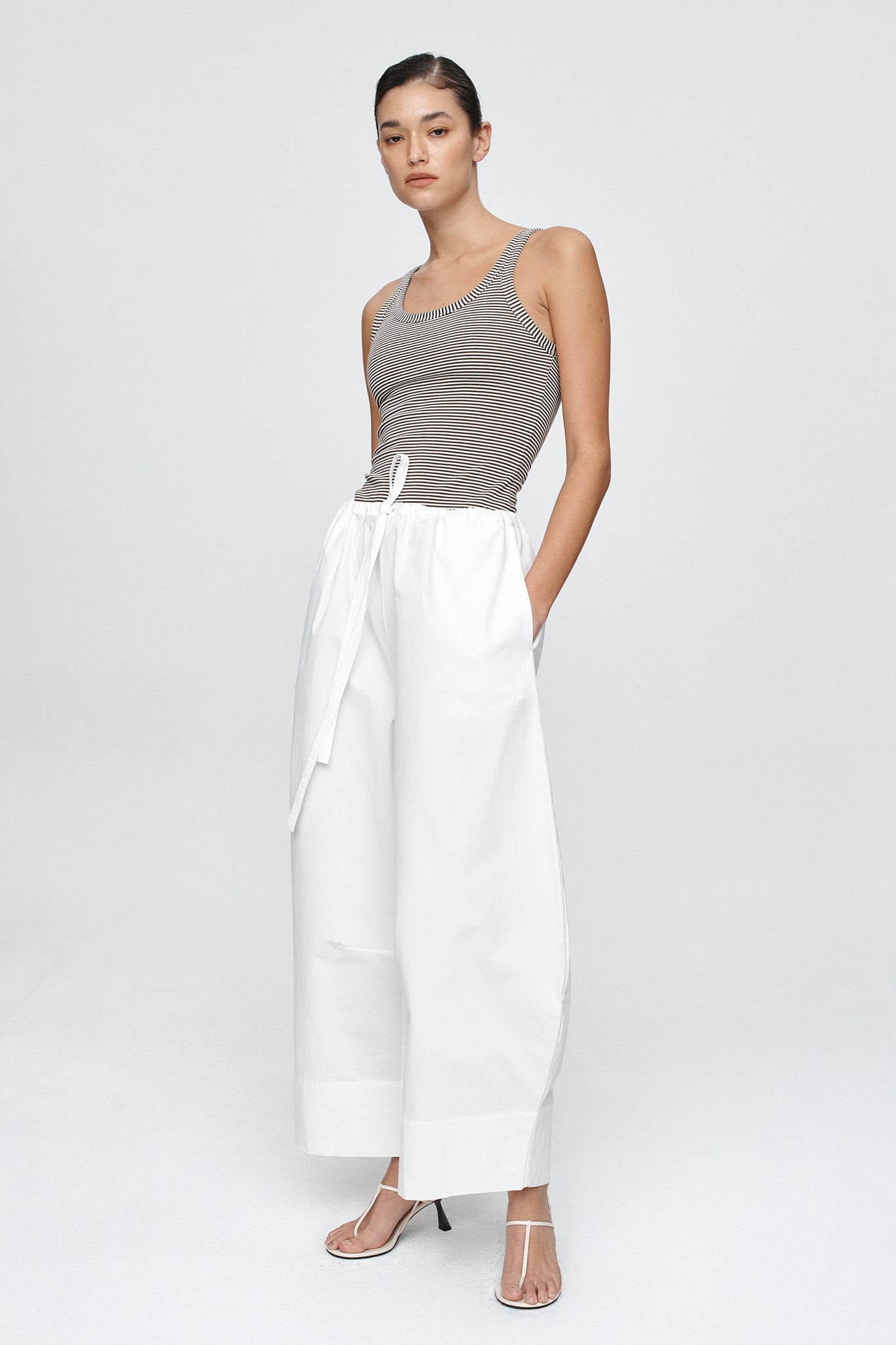 Marle Aden Pant // Blanc