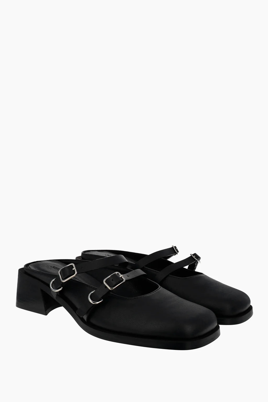 Justine Clenquet Andie Mules // Black