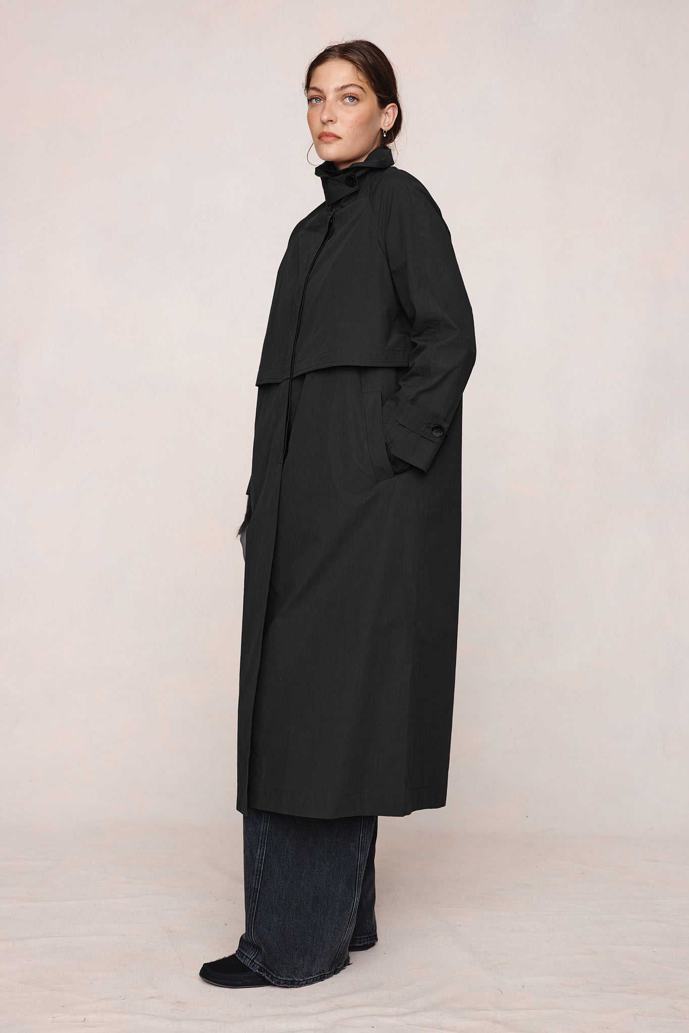 Marle Angelo Coat // Black