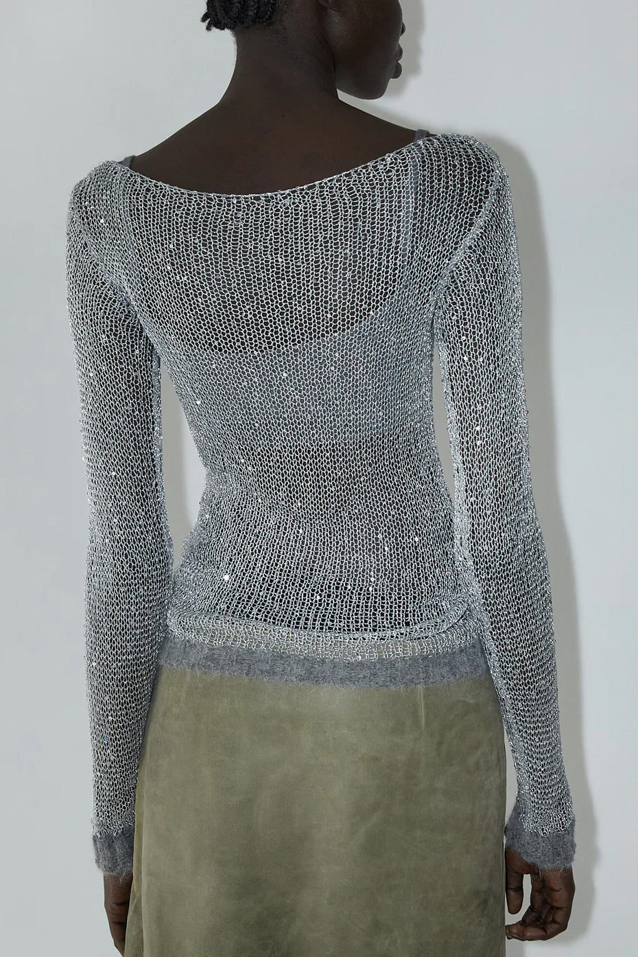 Paloma Wool Guap Top // Silver