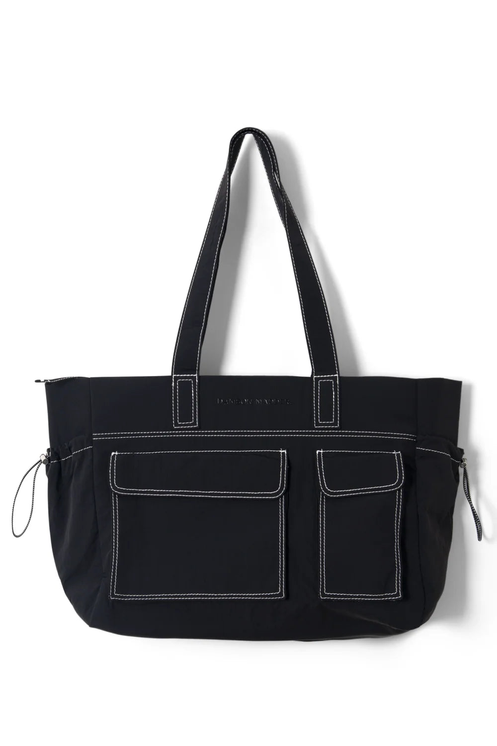 Damson Madder Eliza Techy Tote Bag // Black