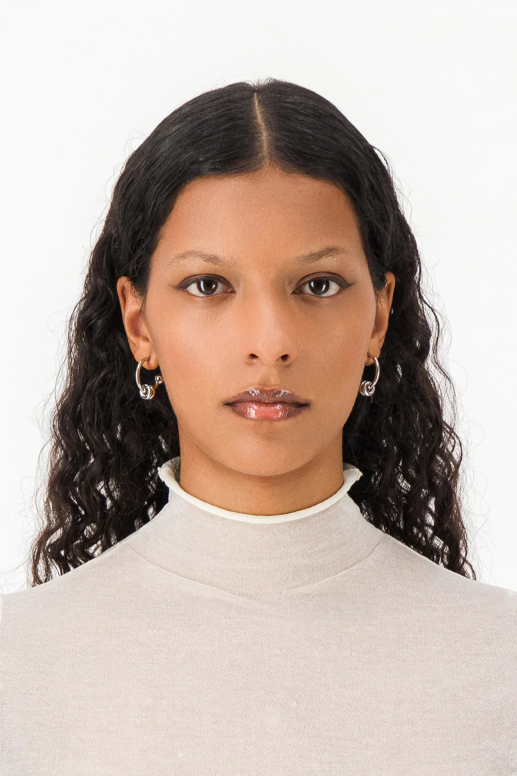 Justine Clenquet Alan Earrings // Silver