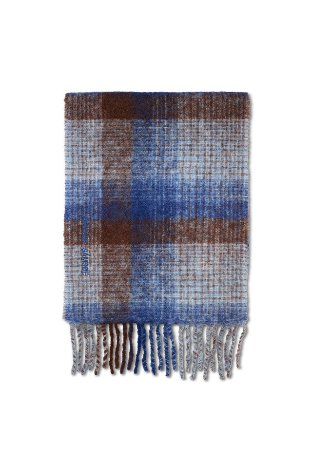 Samsøe Samsøe Alex Scarf // Brown Mel. Check