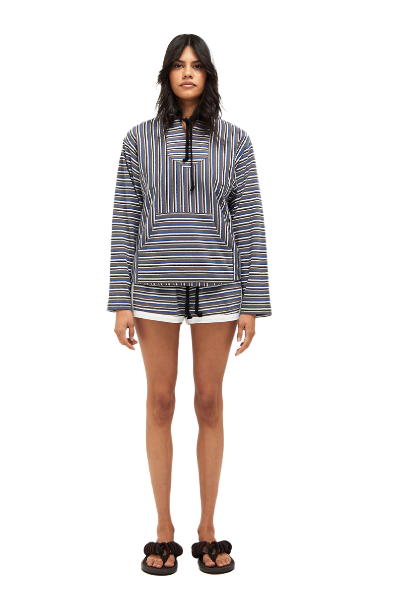 Verner Terry Running Shorts // Stripe