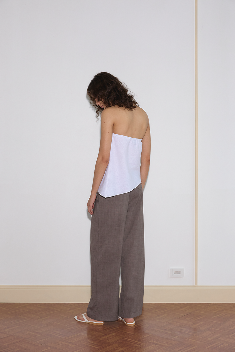 Deiji Studios Line Top // White
