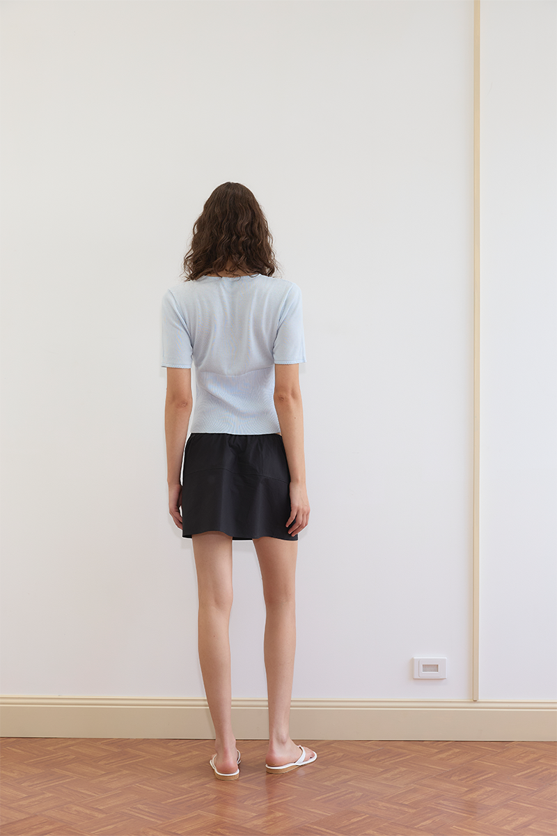 Deiji Studios Pocket Skirt // Black