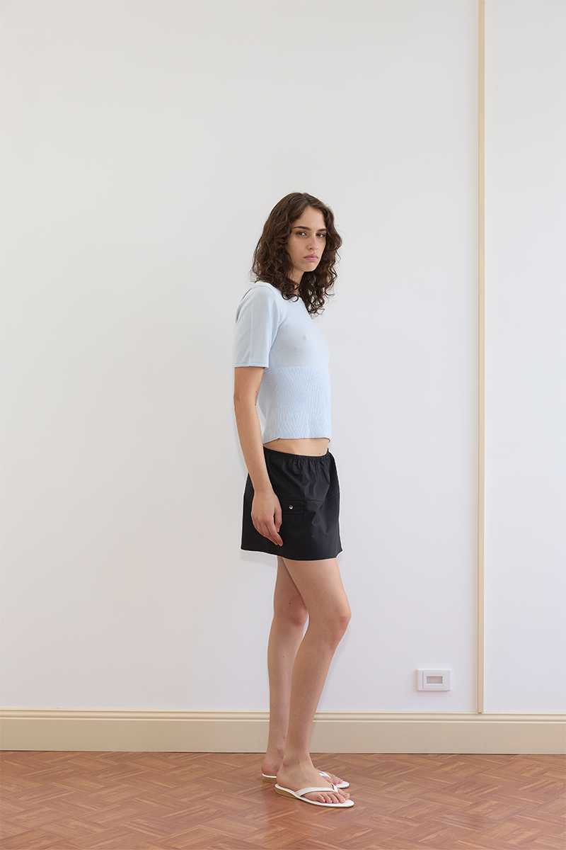 Deiji Studios Pocket Skirt // Black