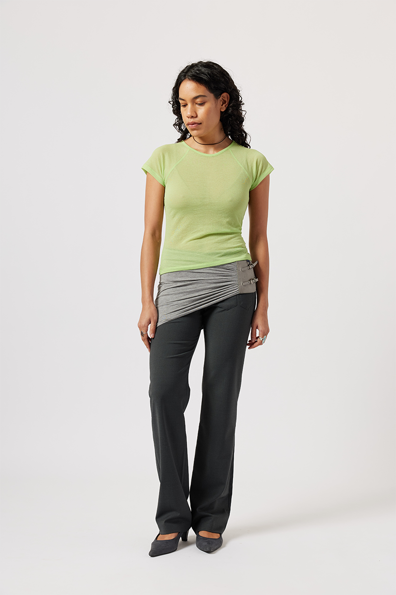 Paloma Wool Omu Top // Lime Green