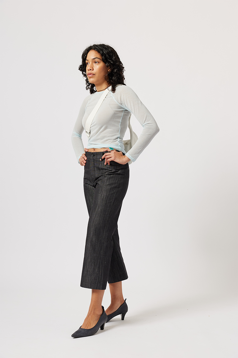 Paloma Wool Sibily Capri Pants // Grey