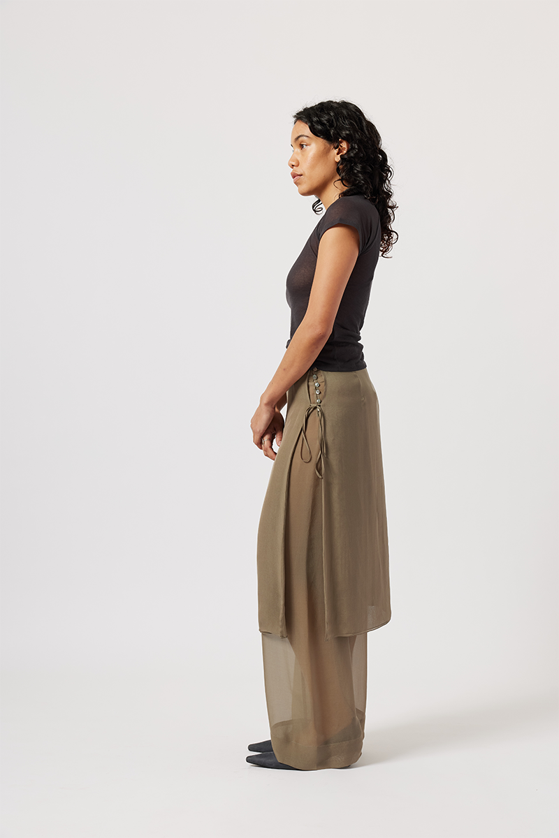 Paloma Wool Low Silk Archive // Khaki