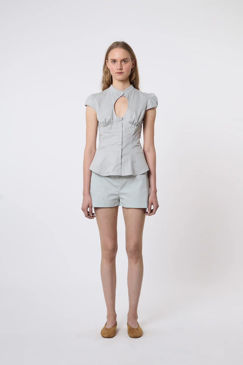 Catheclisma Berta Top // Pearl