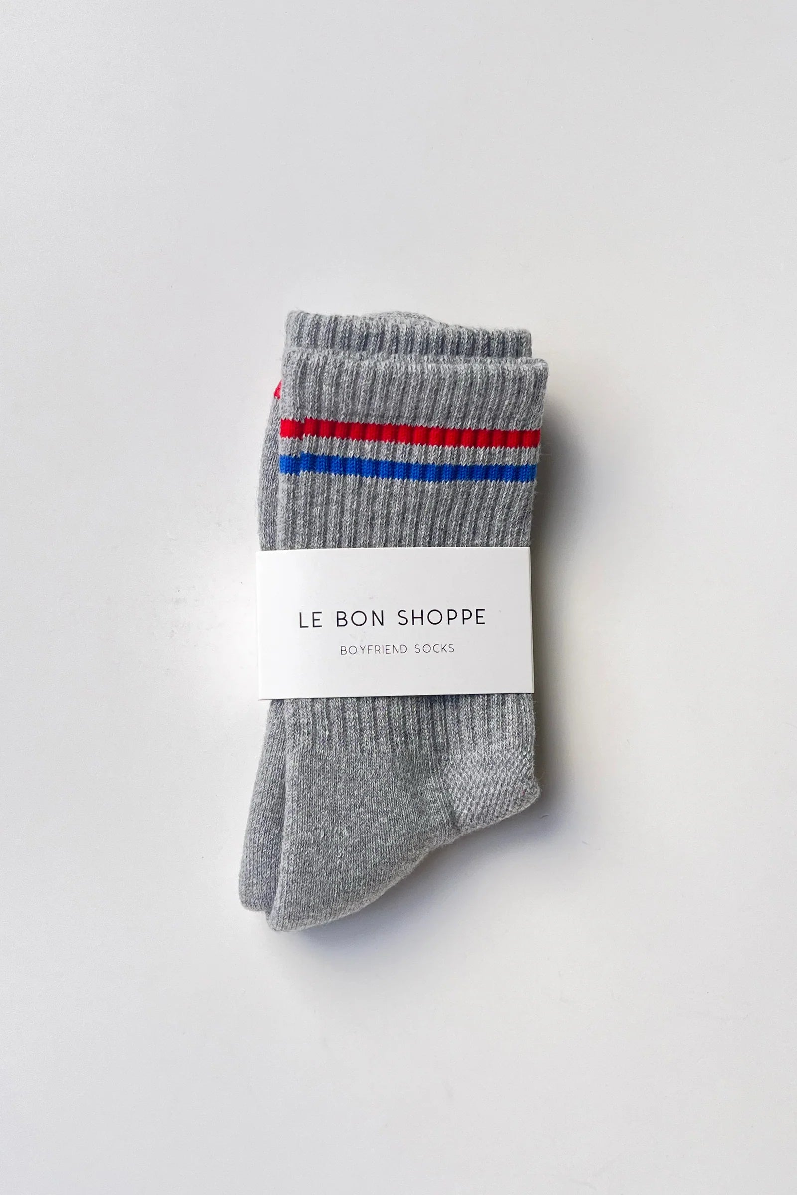 Le Bon Shoppe Boyfriend Socks // True Grey