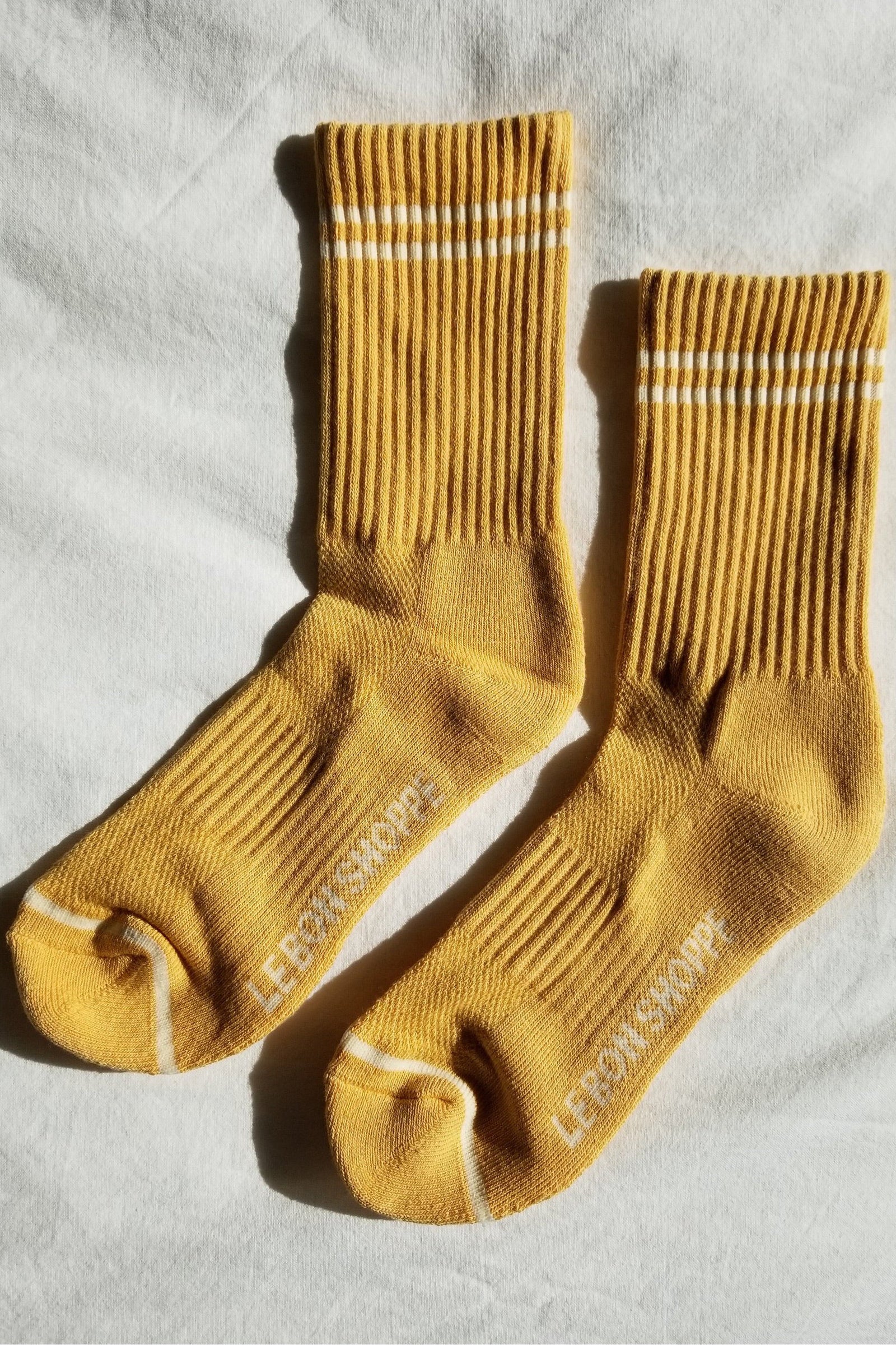 Le Bon Shoppe Boyfriend Socks // Butter