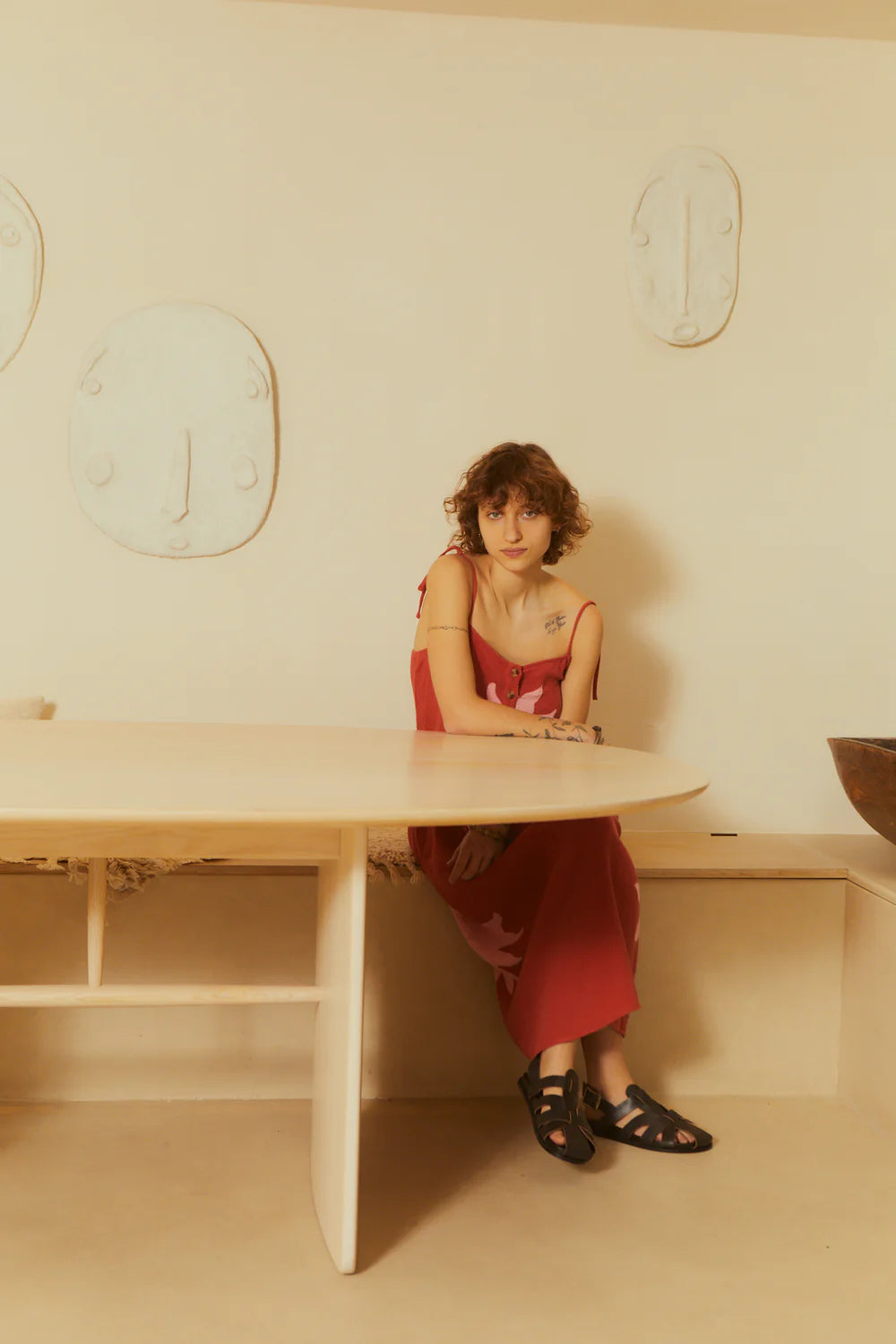 L.F. Markey Bronn Dress // Paprika