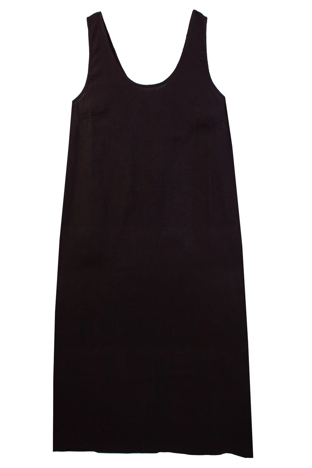 L.F. Markey Basic Linen Shift Dress // Cobalt