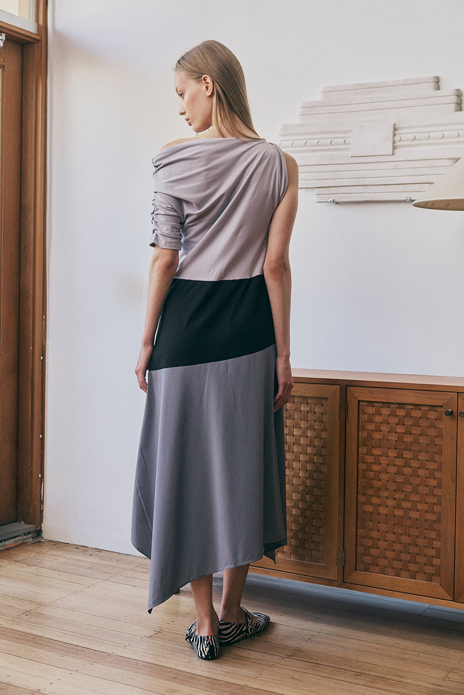 Muse Bela Tiered Dress // Clouds