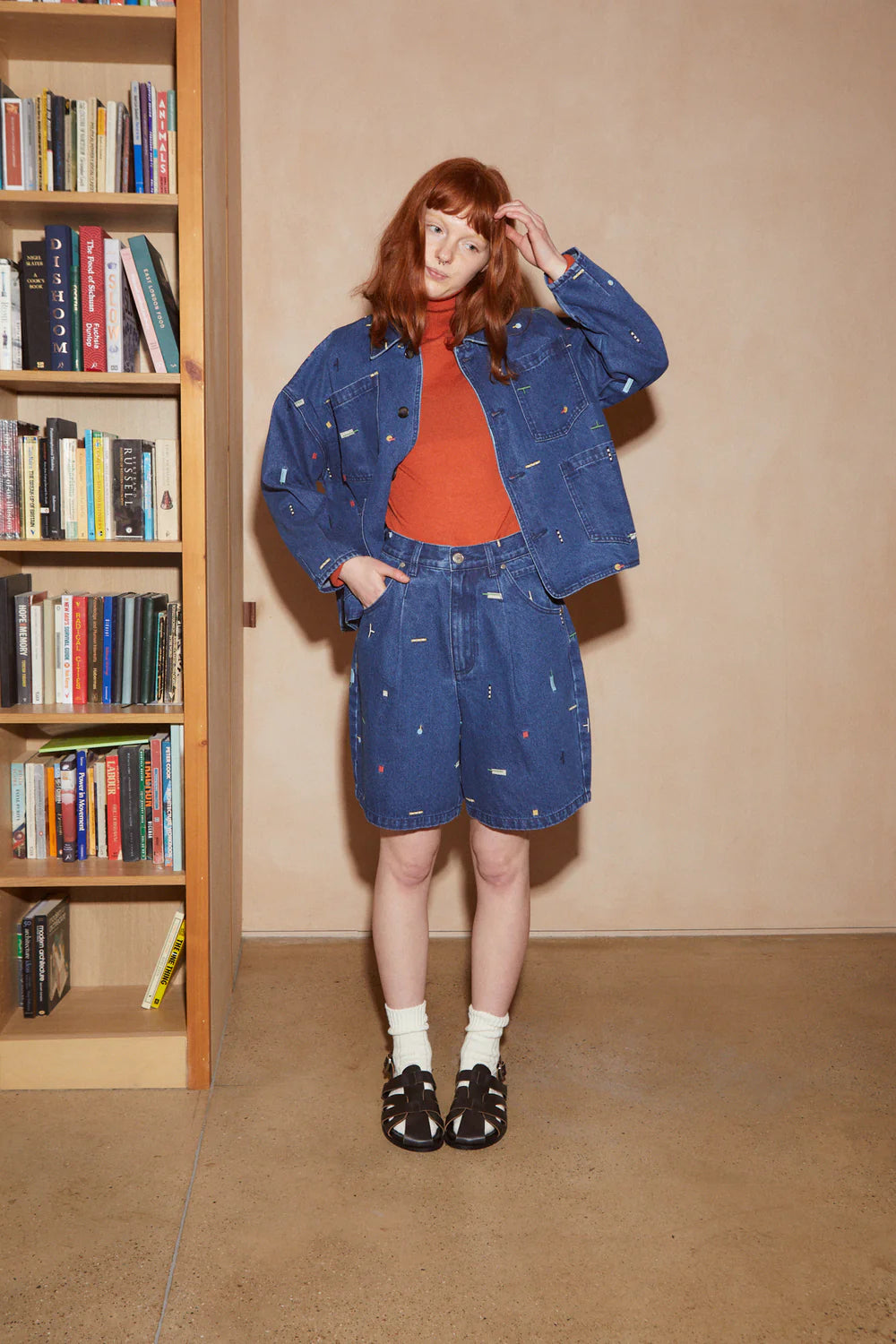 L.F. Markey Carson Chore Coat // Embroidered