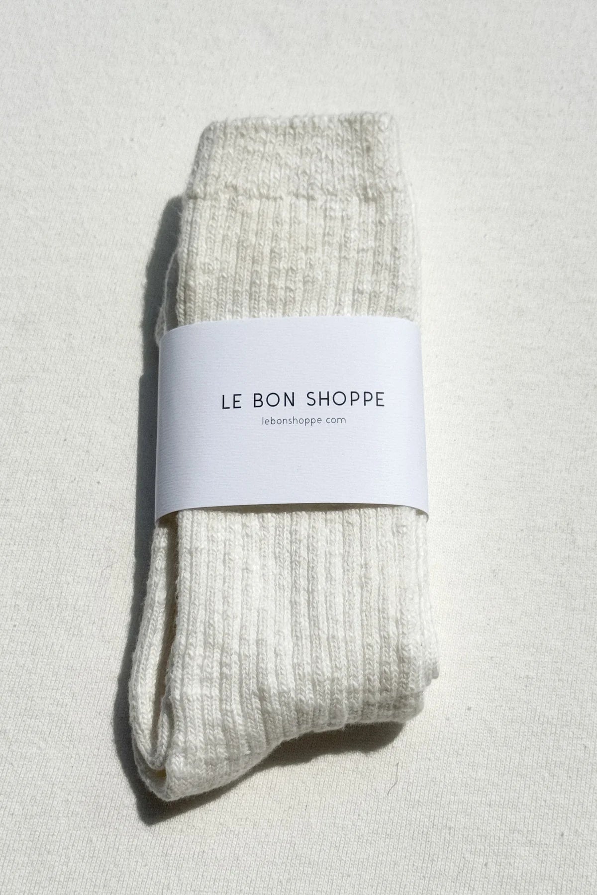 Le Bon Shoppe Cottage Socks // White Linen