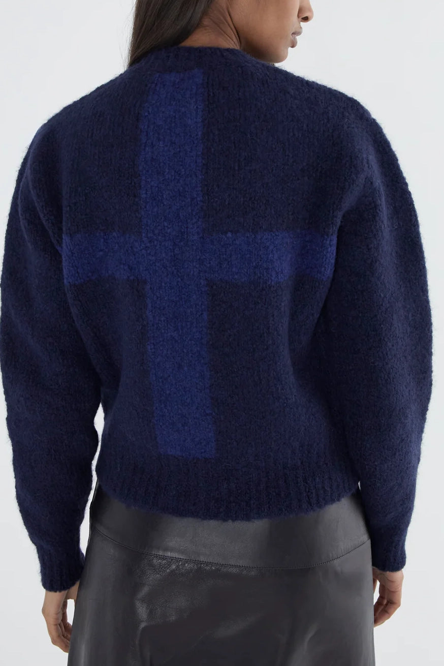 Paloma Wool Cruz Zip Knit // Blue