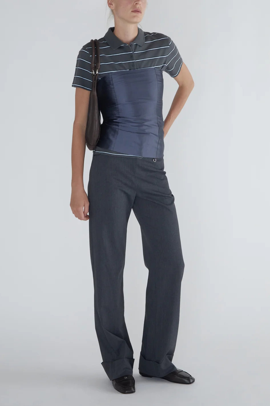 Paloma Wool Agnes Top // Greyish Blue