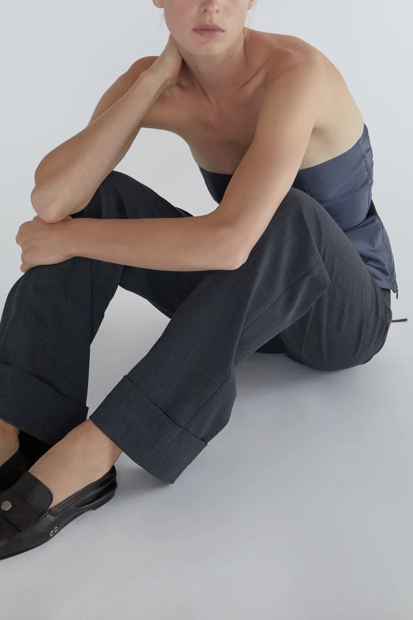 Paloma Wool Agnes Top // Greyish Blue