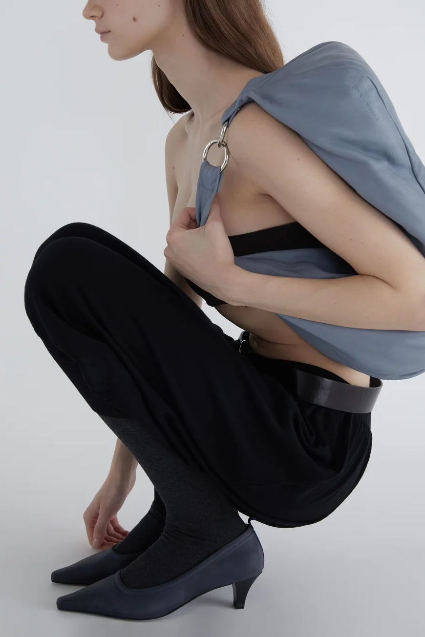 Paloma Wool Leslie Shoes // Navy