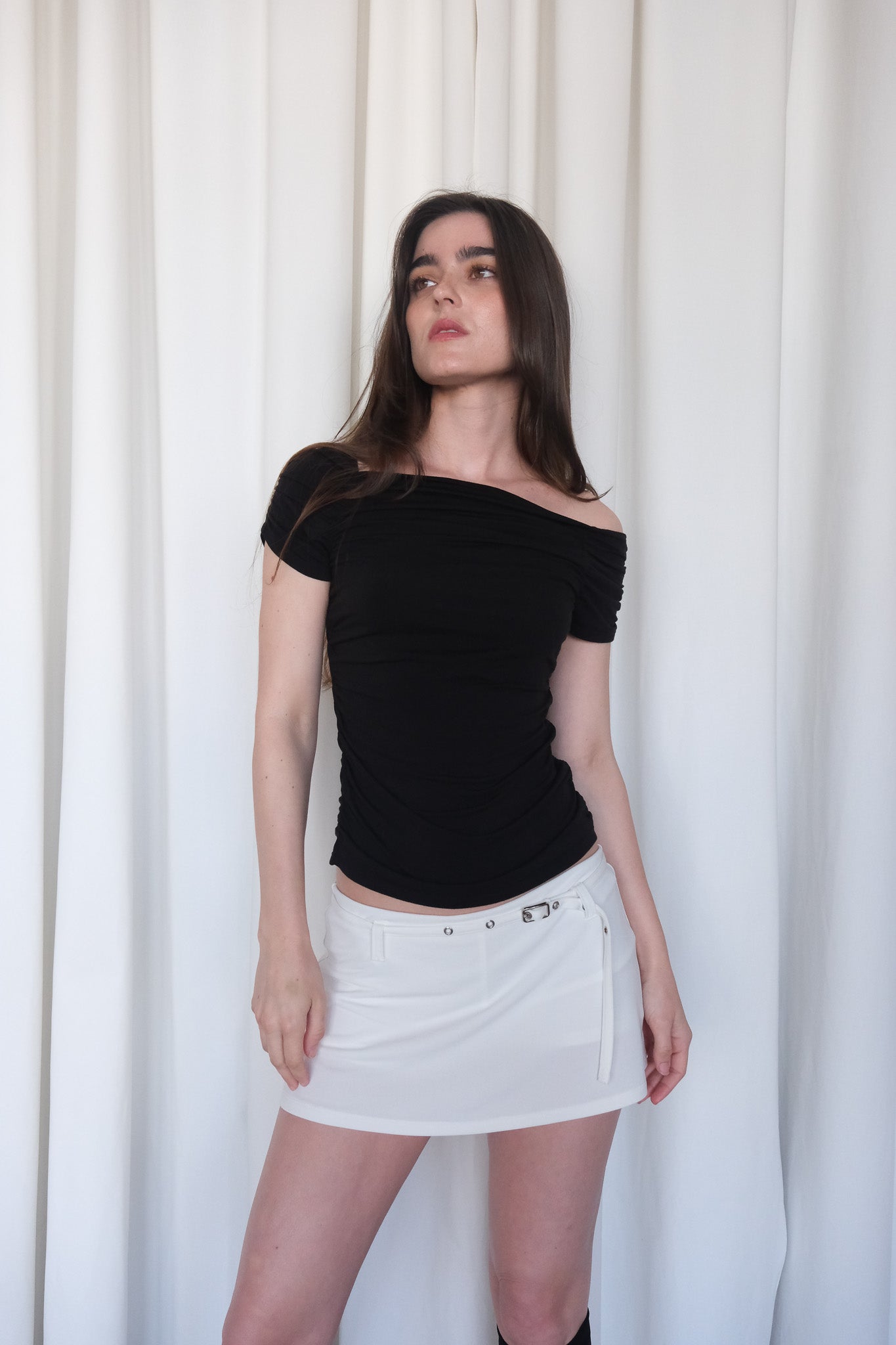 Geel Halle Top // Black