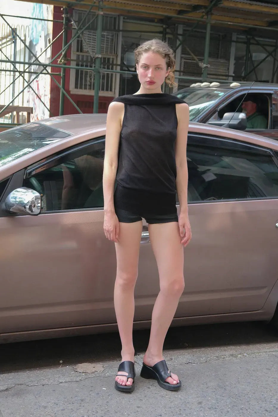Geel Serra Tunic // Black