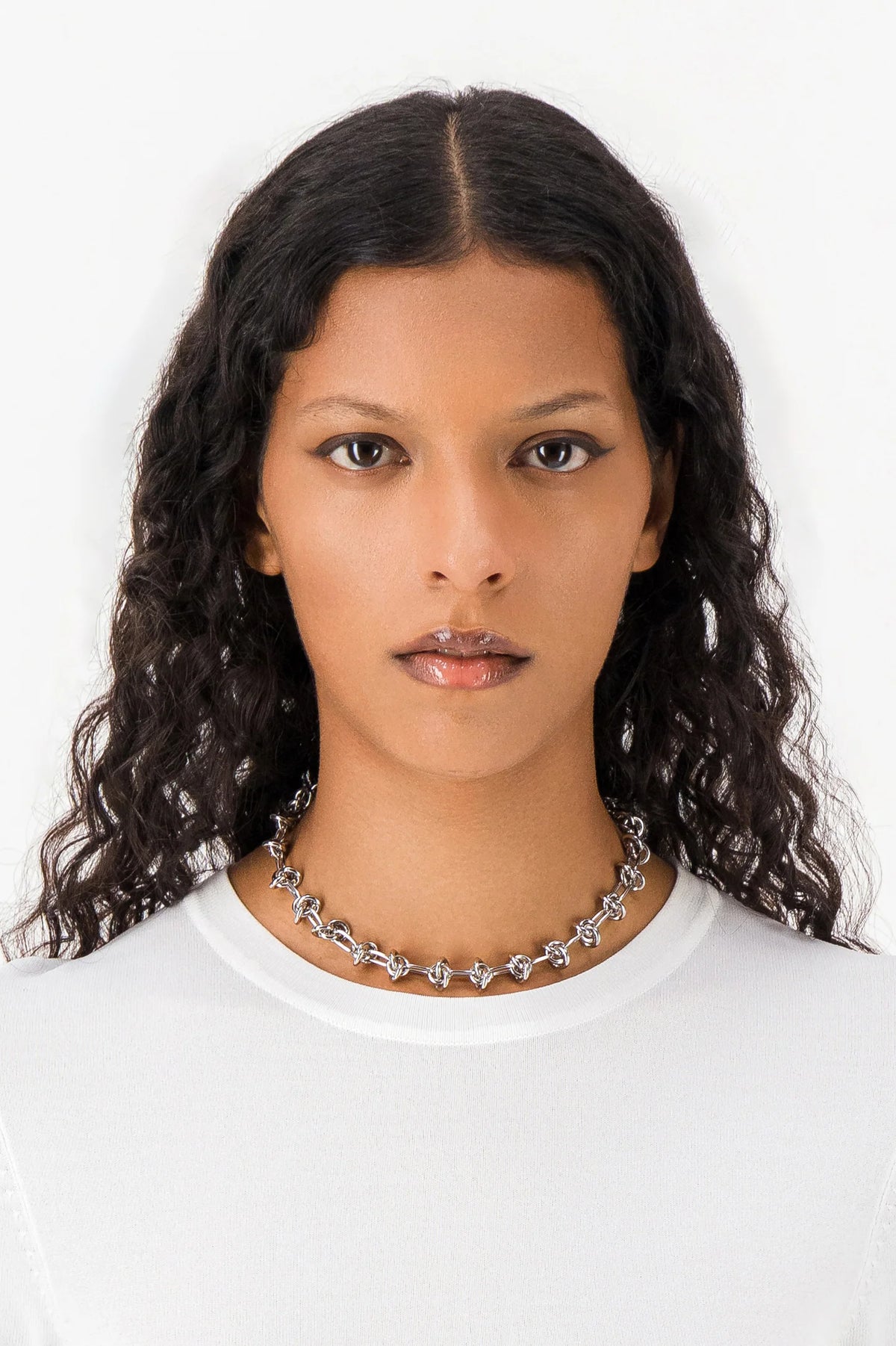 Justine Clenquet Daria Necklace // Silver
