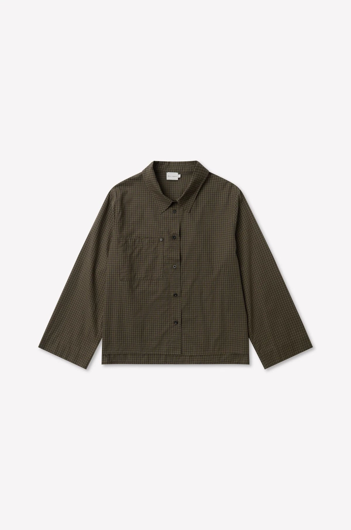 Deiji Studios Button Pocket Shirt // Garden Check