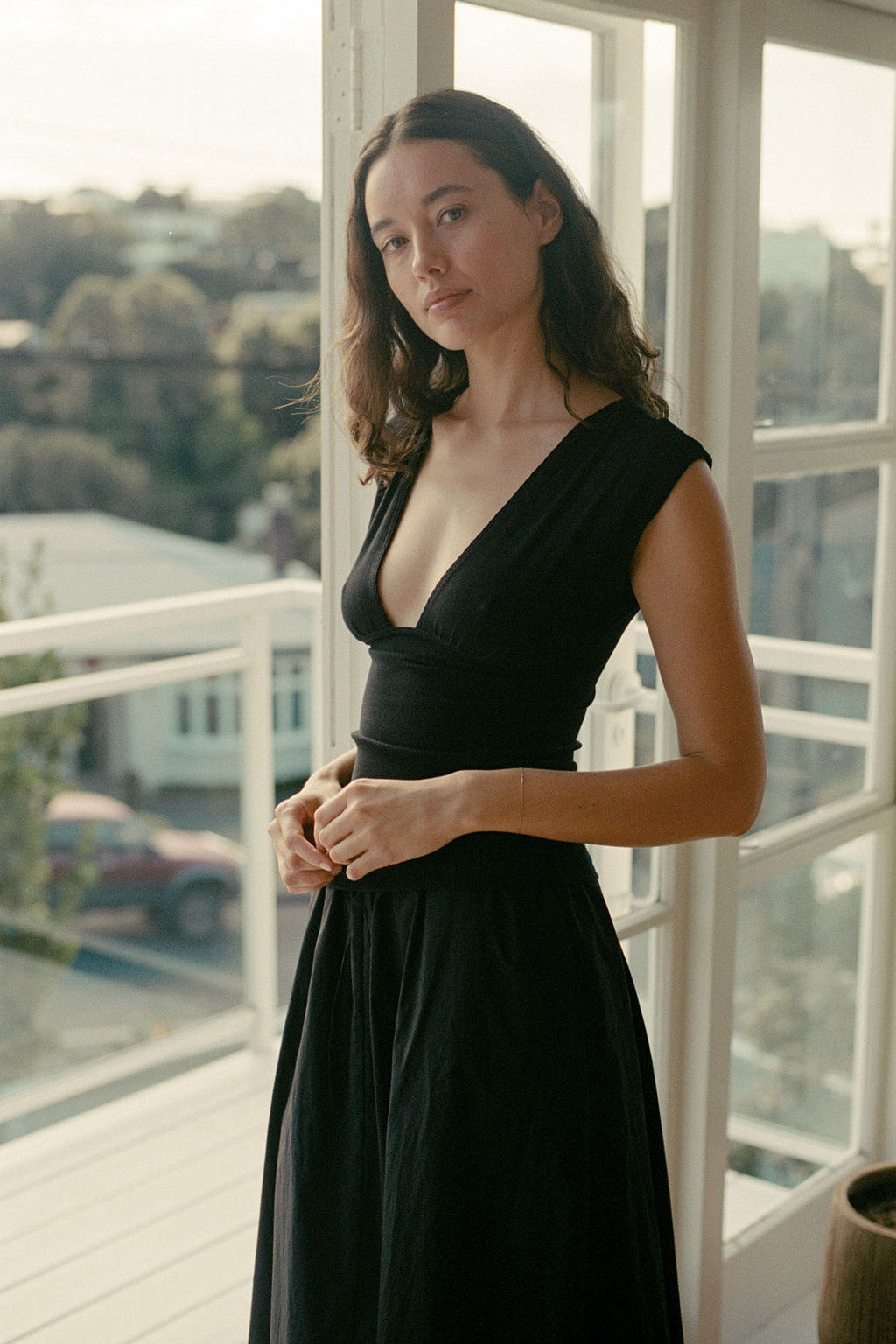 Dominique Healy Monroe Tee // Black