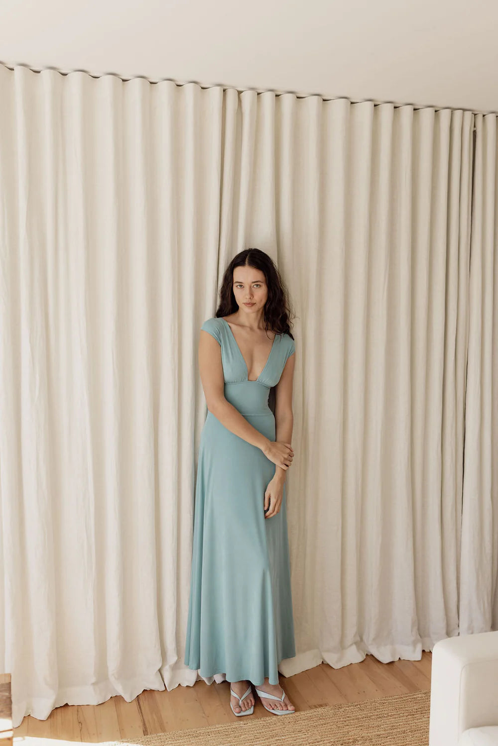 Dominique Healy Marilyn Dress // Aqua